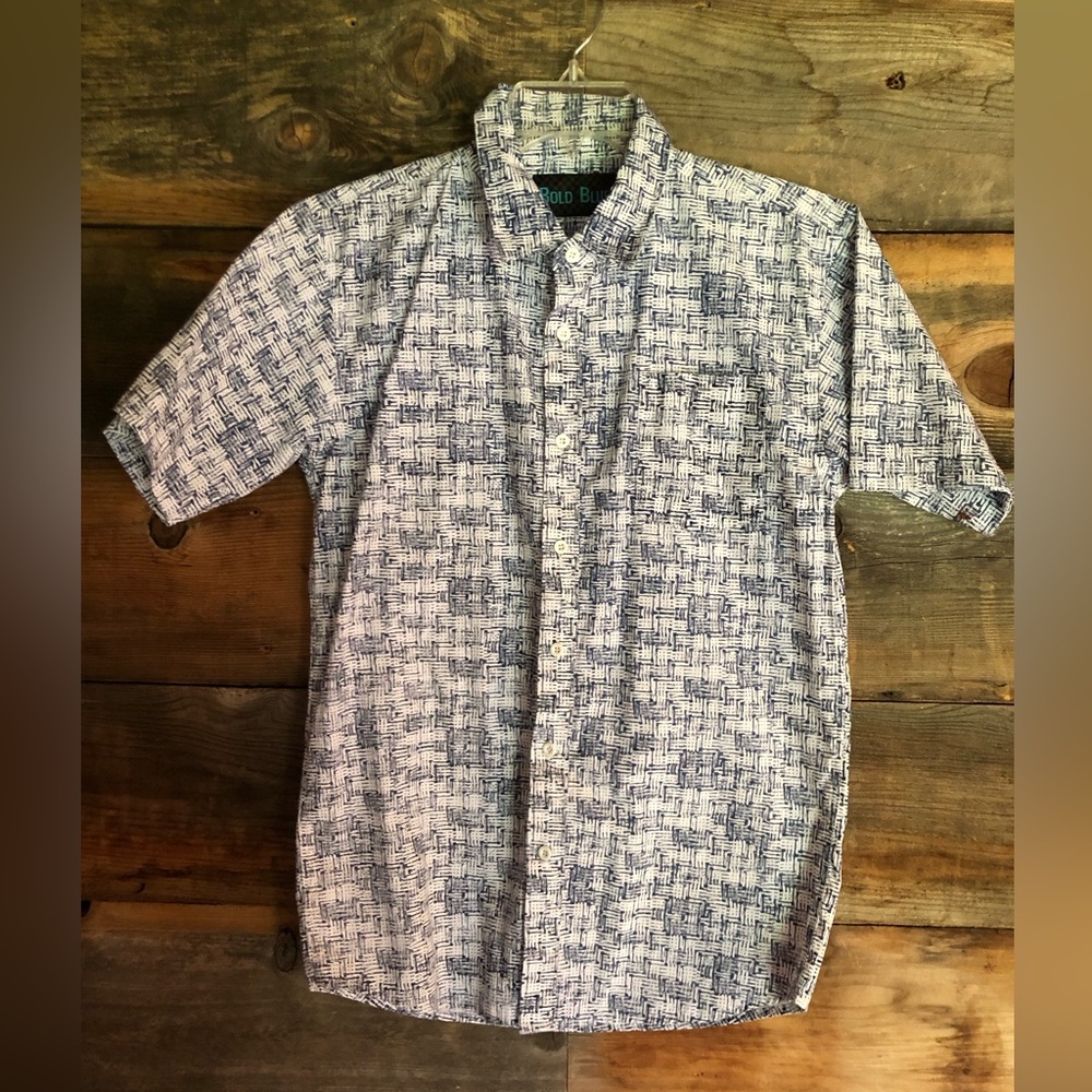 Bold Blue shirt blue